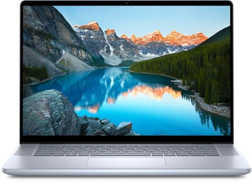 Dell Inspiron 16 (7640) Laptop - 16.0 2.5K Display 60Hz, Intel Core i7-13620H, 16GB RAM, 512GB SSD, Intel Graphics, Windows 11 Home, Finger Print Reader, German QWERTZ Backlit Keyboard - Ice Blue