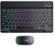 Wireless Keyboard mous Set - Wireless Keyboard, mous Backlit | 7 Colors Backlit Key Board With mous, Portable Computer Keyboards, Electronic Accessories For School, Slim, Quiet, And Rechargeable