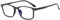 Suertree Myopia Brille Blaulichtfilter Distanz Brille Leichte Kurzsichtige Brille für Damen Herren -3.5 Dioptrien