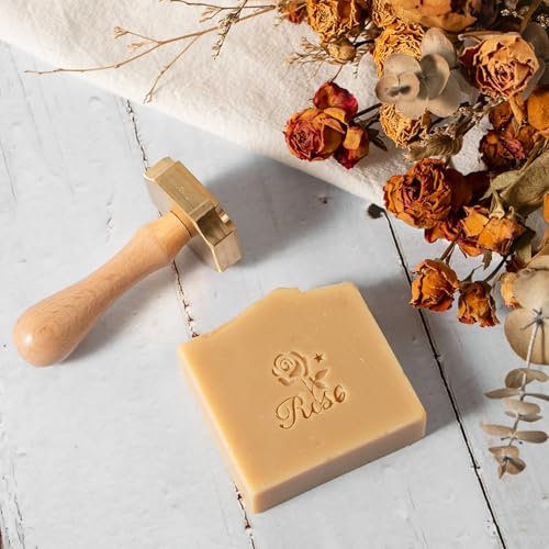 Personalisierte Seifenstempel mit personalisiertem Logo für selbstgemachte Seife, einzigartige Designs, DIY handgefertigte Seifenstempel, personalisierte Geschenke für Liebhaber von
