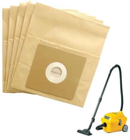 5 PCS Vacuum Cleaner Bags for Bush Model VCB35B15C1J7W-70VCB35B15C1J7W-70 VYTRONIX RBC02 BC-402 BC-501 Argos Value VC-401 VC-402 Hoover Storage Bags,Strong Paper Dust Bags,Vacuum Cleaner Accessories