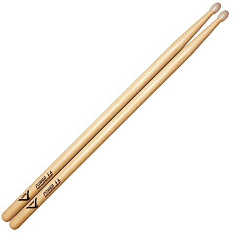 Baguettes Vater VHP5AN - Série Power 5A American Hickory - Pointe en nylon ovale