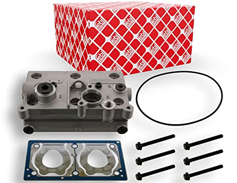 febi bilstein 48312 Cylinder Head for air compressor with valve plate, pack of one