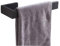 Flybath Handtuchring SUS 304 Edelstahl Mattschwarzes Finish Handtuchhalter Wandmontage Schwarz