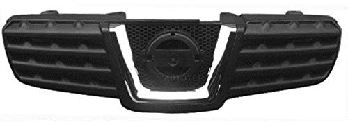 Diederichs Griglia nera cromata per Nissan Qashqai J10 JJ10 anno di costruzione 07-10, metallo, SUV, ricambi auto, griglia radiatore