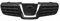 Diederichs Kühlergrill Schwarz Chrom für Nissan Qashqai J10 JJ10 Bj. 07-10, Metall, SUV, Autoteile, Kühlergrill