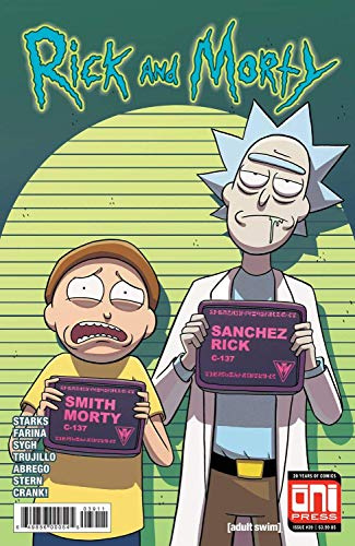 Taqui Rick and Morty Poster, 28 x 43 cm