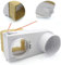 RATTMMOTOR Capuchon anti-poussière CNC 65 mm pour moteur de broche pour routeur CNC, broche moteur, fraiseuse, outil de gravure