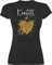 Shirt Damen - Karneval & Fasching - Konfetti im Herzen I - M - Schwarz - Tshirt Faschings-t-Shirt Faschings köln für Frauen Party Karnevals t- Shirts fassenacht Herz Tshirts t karnevalsshirts
