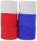 Operitacx 6 Rollen Krepppapier Bunt 2500 X 4,5 X 0,1 Cm, Crepe Papier Rollen FüR Geburtstage Hochzeiten Babypartys (Weiß + Rot + KöNigsblau)