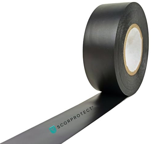 Scorprotect ® PVC Klebeband schwarz 19 mm x 25 m