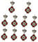GALPADA 10 Stücke Shop Frauen Männer Vintage Brosche Abzeichen Pin Für Medaille Corsage Anzug Schal Hijab Hut