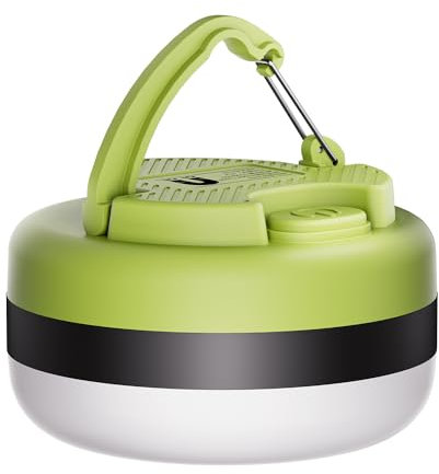 Campinglampe, LED Camping Laterne mit 8 Leuchtmodi, USB Wiederaufladbar Superhell Zeltlampe, Mini Tragbar Camping Licht für Outdoor Camping, Notfall, Wandern, Reparieren