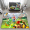 MUICIN Kinder Schlafzimmer Teppich Indoor Mario Anime Bodenmatte Kinderzimmer rutschfeste Cartoon Prinzessin Teppich rutschfeste Matte.,100 * 160cm