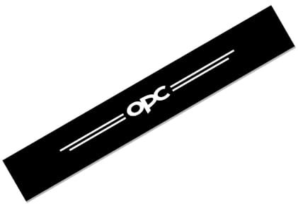 TYREEDE Auto Sticker Windschutzscheibe, für Opel OPC Dekorative Aufkleber für die Frontscheibe Frontscheiben Aufkleber