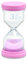 Sablier, Minuterie de Cuisine, Gestion du Temps, Minuteur Sabliers, 3 Minutes Sablier, Colore Kit en Verre Transparent Sablier, pour la Maison, la Cuisine, Rose