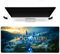 Hogwarts Legacy Schreibtischmatte, groß, 900 x 400 mm, fantastisches Design, rutschfest, für PC, Setup & Magisches Geschenk