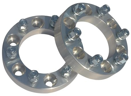 Nabenzentrische Spurverbreiterung Für Toyota Für Hilux 6 * 139,7 | 6 X 5,5 | 108 Mm | 2 Stück | 35 | 38 | 40 | 45 Mm Felgendistanzstücke(Silber,38mm)