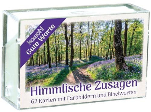 Himmlische Zusagen: 62 Karten mit Farbbildern und Bibelworten