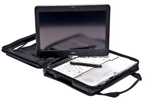 'Fujitsu fpccc147 Notebooktasche Schutzhülle (307.3 mm (12.1), Aktenkoffer, Schwarz)