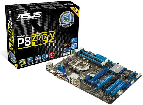 ASUS P8Z77-V LX Mainboard Sockel 1155 (Intel Z77, 4x DDR3 Speicher, PCI-e, ATX, 4x USB 3.0)