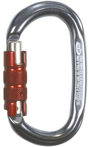 Climbing Technology Pillar TG Karabinerhaken mit Ring DREI Bewegungen, blau