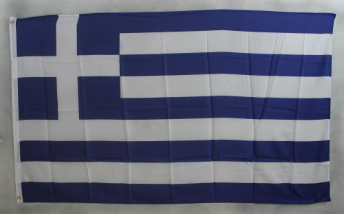 Flagge Fahne Griechenland 90x60 cm wetterfest und lichtecht für innen und aussen