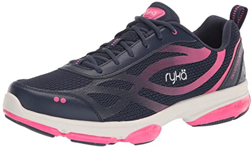 Ryka Damen Devotion XT Crosstrainer, Medieval Blue Athena Pink White, 39 EU Weit