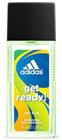 Adidas Get Ready Natural Deodorant, 1er Pack, (1x75ml)