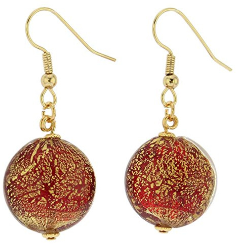Boucles d'Oreilles Ca D'Oro - Rouge Rubis