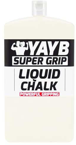 LIQUID CHALK | YAYB 300ml Slim LetterBox | Powerful Hand Grip | Sweat-Free Hands Gym | Weight Lifting, Rock Climbing, Gymnastics, Weightlifting, Pole, Bouldering, Powerlifting, Strongman, Sports, Dry
