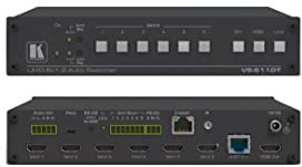 KRAMER VS-611DT Automatischer Wähler 6X1:2 HDMI 4K60 4:2:0 HDMI/HDBaset PoE auf HDBASET (VS-611DT) 20-00611090