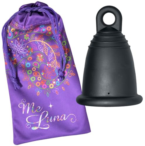 Me Luna Coppetta mestruale Classic, anello nero, taglia S
