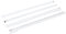 Hettich 9220056 Rollschubführung Teilauszug FR 302-für aufliegende Montage, 450mm, einseitige Zwangsführung, 1 Paar, weiß