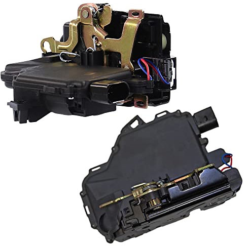 BESTPRICE 1x Cerradura de la puerta delantera izquierda + trasera derecha, compatible con SEAT LEON (1M1), TOLEDO 2 (1M2), SKODA OCTAVIA 1, VW BORA, GOLF 4, PASSAT B5, PASSAT B5.5 (3B3)