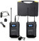 Movo WMX-20 48-Channel UHF Wireless Lavalier Microphone System with 1 Receiver, 1 Transmitter, and 1 Lapel Microphone Compatible with DSLR Cameras (100m Audio Range)