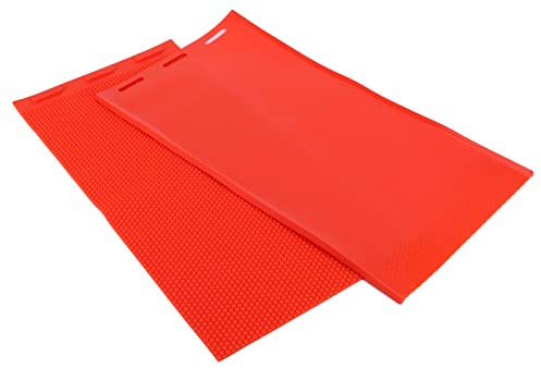 Socobeta Bienenwachsplatte, Gummimaterial, Bienenwachspresse, sicher und ungiftig, weich und langlebig, Imkereibedarf für professionelle Imkerei für Zuhause