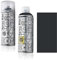 SPRAY.BIKE Fahrrad Lackspray in versch. Farben - KEINE GRUNDIERUNG notwendig - Acryllack/Lack Spray in 400 ml Spraydose, Matt- und Klarlack Optik möglich (Graphitgrau Raven Grey, Klarlack Set)