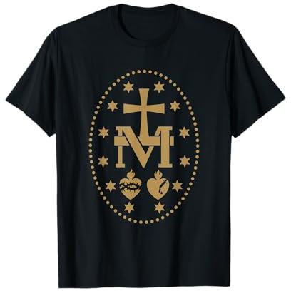 Wundertätige Medaille der Jungfrau Maria katholische Heilige T-Shirt