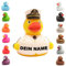 Badeente - personalisierbar (Kapitän Ente)