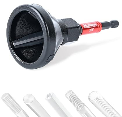 MCMANN Außenentgratwerkzeug mit Sechskantstiel Metall-Kantenschleifer 6-33 mm Schraubenrohr Außenchamfer für Schrauben