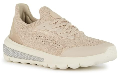 Geox D SPHERICA ACTIF C Trainers, LT Sand, Lt Sand, 7 UK