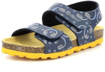 KICKERS Jungen Unisex Kinder Summerkro Sandale, Marine Musik, 27 EU