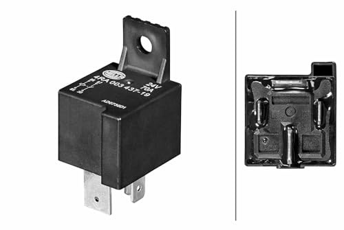 HELLA Relais, Arbeitsstrom - 12V - 4-polig - Schließer - 4RA 003 437-181