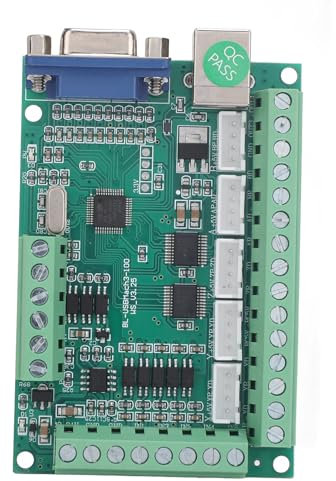 Placa Controladora de Motor Paso a Paso CNC, Placa de Control Sensible de 32 Bits de 5 Ejes para Fresadora de Grabado y Tallado
