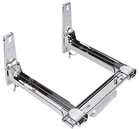 OFFSCH Soporte Retráctil para Microondas Rejilla para Horno Acero Inoxidable Estante Retráctil