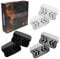 JAWIZER® | 6 Teiliges Kiefer Muskel Trainingsset | Zum Kräftigen und Formen von Gesicht und Gesichtsmuskeln | 3-Stufen-Übungsbälle | Bequemes Silikon | Leicht zu Reinigen | OriginalCorner®