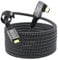 CAKOBLE Cable USB C To USB C 0.5M, USB 3.2 Gen2 data transfer type c,20 Gbps 240w,4K@144Hz usb c video cable,right angle usb c cable (3M-20Gbps 240W USB C)