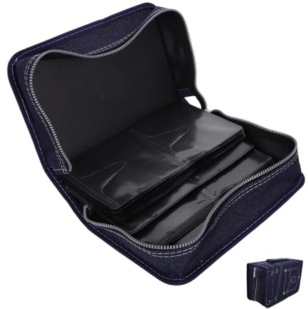 jojofuny Portable Cd DVD Aufbewahrungstasche Für Discs Leichte Hülle Für DVDs Vcds Robuste Und Stilvolle Disk-Organizer-Tasche Für Vielseitige Nutzung