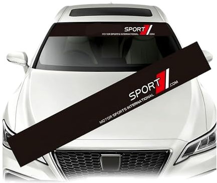 VTANOK Auto-Windschutzscheibenaufkleber, für BMW E91 3 Series Touring 318i 320i 318d 320d Sonnenschutzleiste die Frontscheibe Personalisierte dekorative Aufkleber